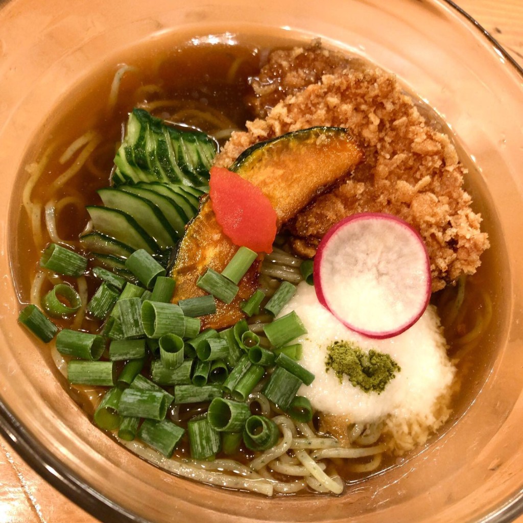 咖喱と麺と酒のアテat札幌Aoさんが投稿した北十条東ラーメン / つけ麺のお店ほっぺ家はなれ 斗香庵/Tokouanの写真