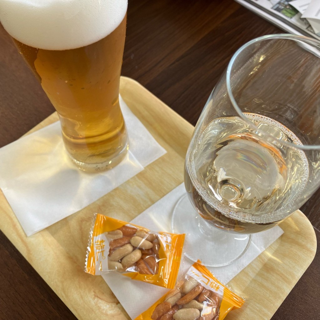ユーザーが投稿した生ビールの写真 - 実際訪問したユーザーが直接撮影して投稿した貝取カフェキタカイカフェ&バーの写真