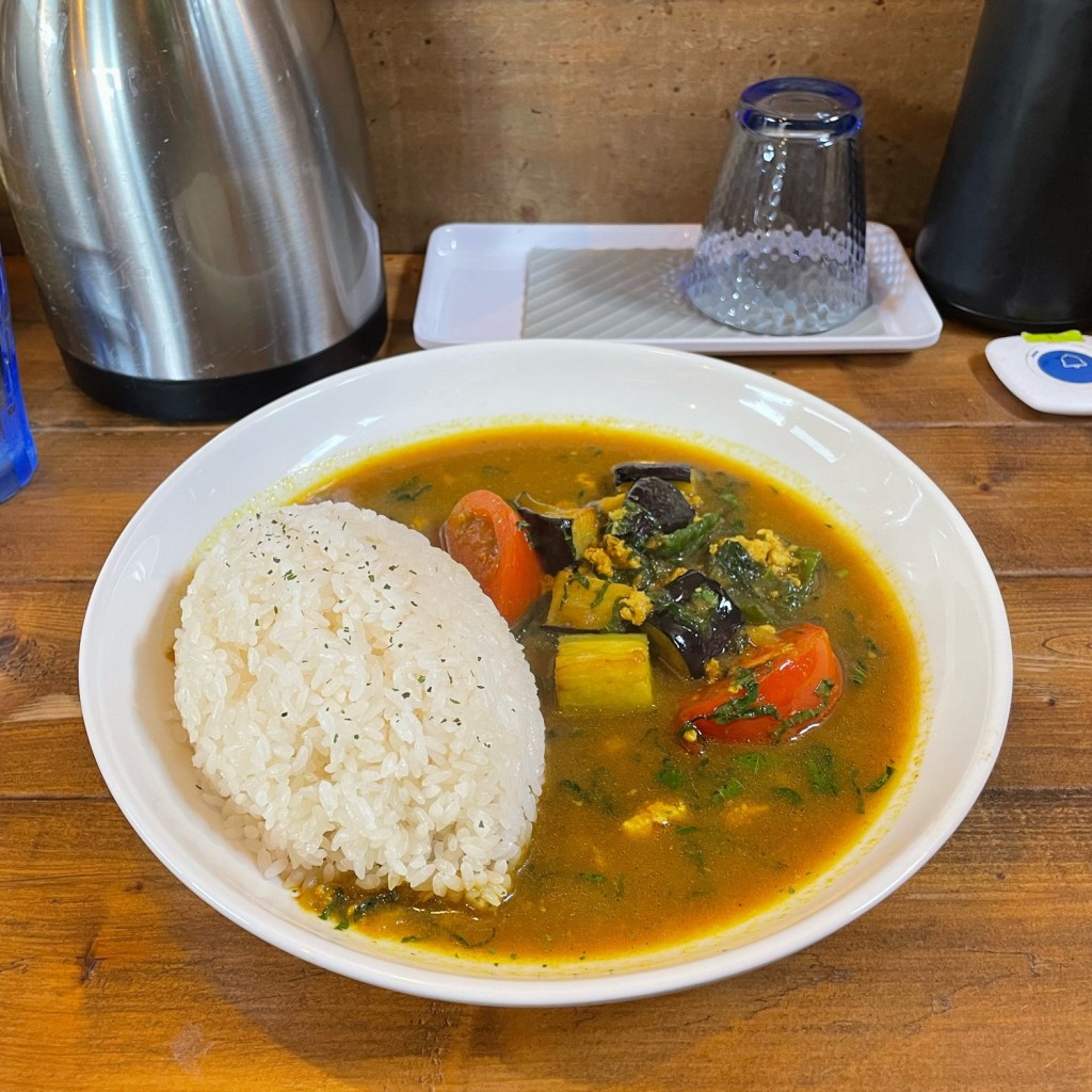 実際訪問したユーザーが直接撮影して投稿した賀露町西カレーcurry house moonaの写真