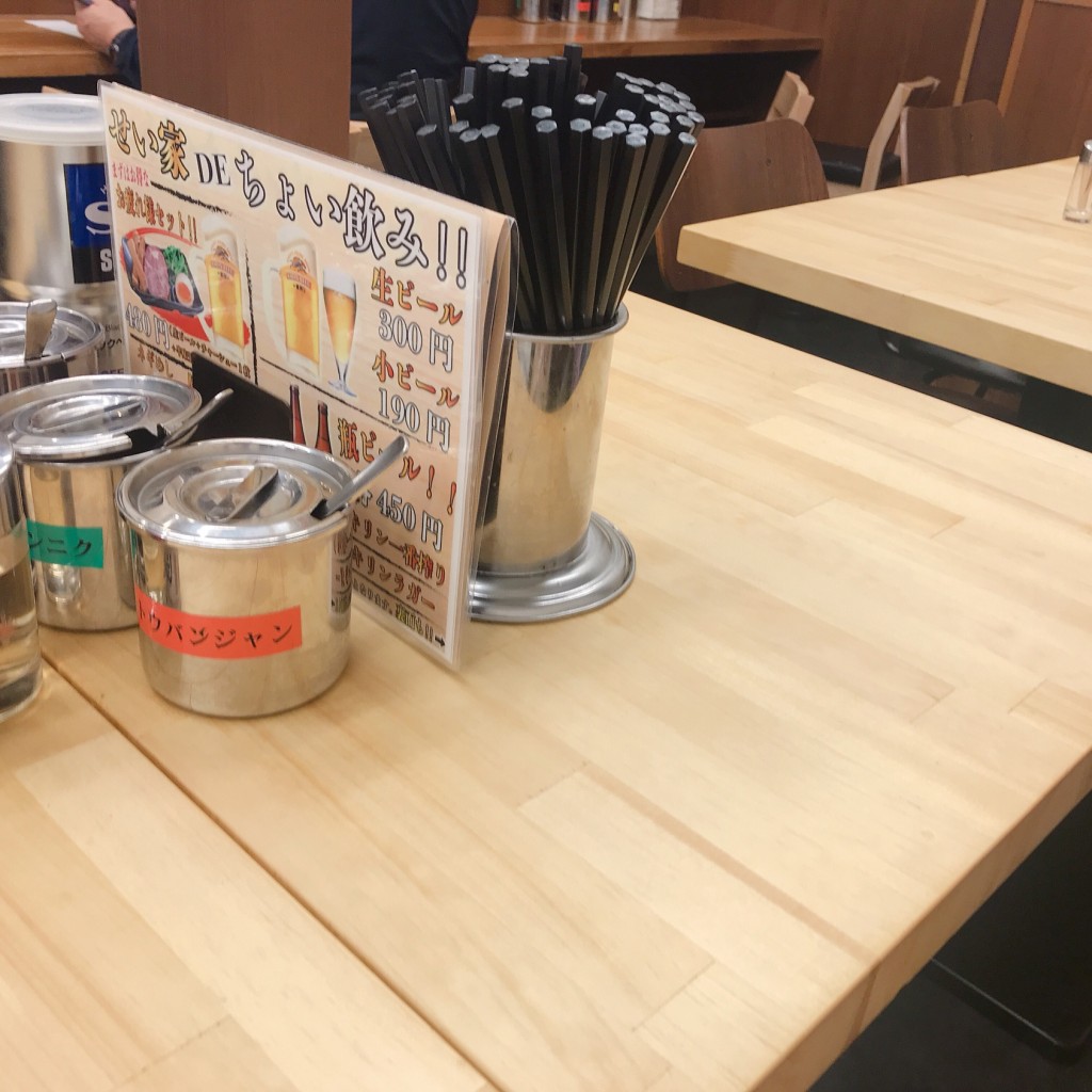 実際訪問したユーザーが直接撮影して投稿した下連雀ラーメン専門店らーめん せい家 三鷹店の写真