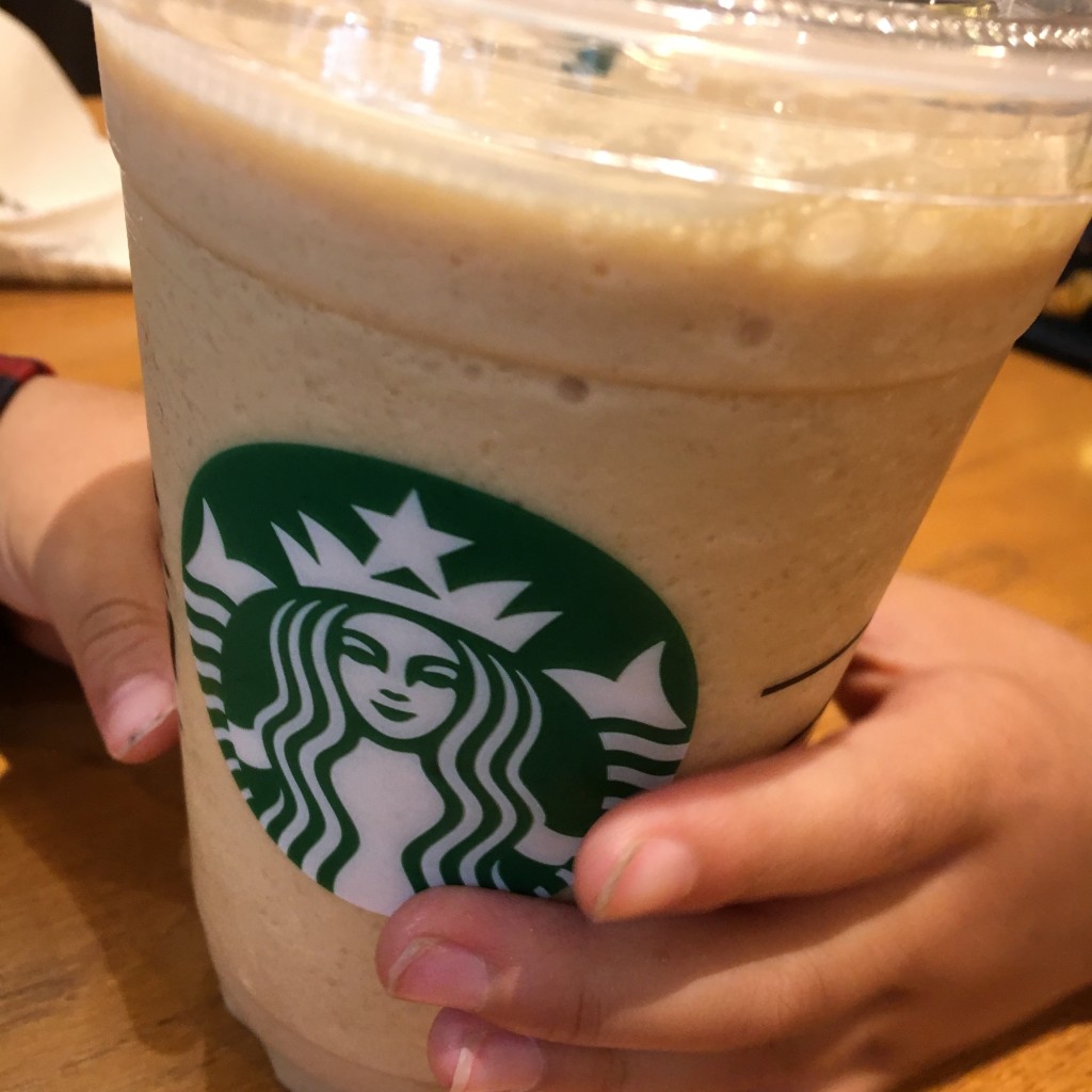 ユーザーが投稿したコーヒーフラペチーノの写真 - 実際訪問したユーザーが直接撮影して投稿した東浜カフェスターバックスコーヒー ゆめタウン博多店の写真