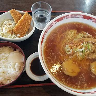 実際訪問したユーザーが直接撮影して投稿した竹荘ラーメン / つけ麺新町食堂丸屋の写真