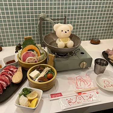 実際訪問したユーザーが直接撮影して投稿した立町鍋北海道めんこい鍋くまちゃん温泉広島安芸の湯の写真