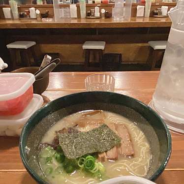 実際訪問したユーザーが直接撮影して投稿した若松町ラーメン / つけ麺久留米らーめん 鐡釜 横須賀中央店の写真