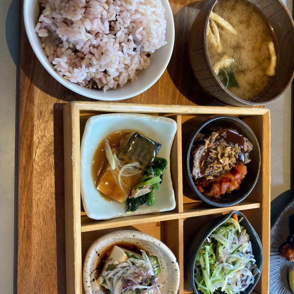 ユーザーが投稿した京都のランチの写真 - 実際訪問したユーザーが直接撮影して投稿した森ノ宮中央カフェアスショク森ノ宮 バランス食堂&カフェの写真