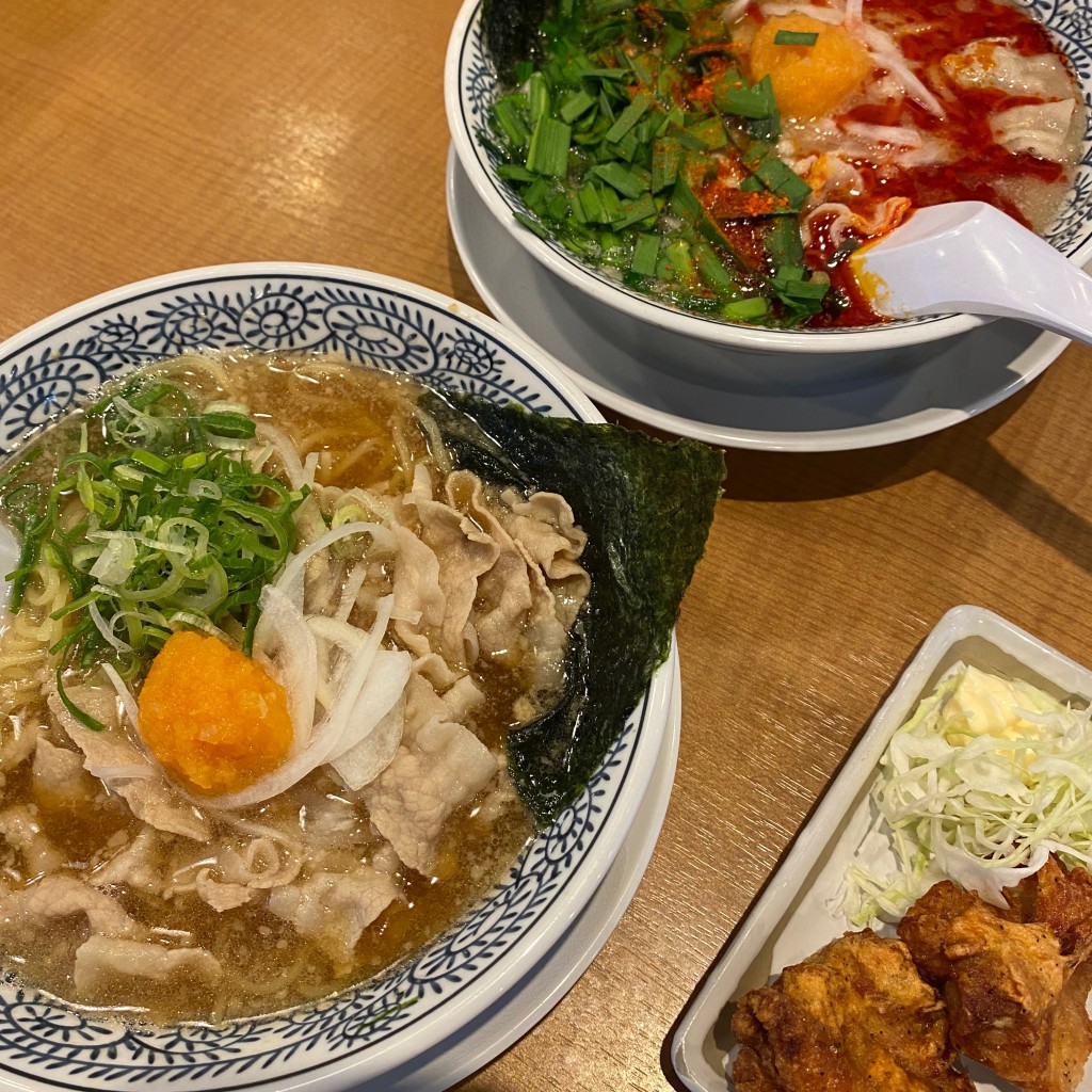 meamicさんが投稿した蟹甲町ラーメン専門店のお店丸源ラーメン 日進店/マルゲンラーメンニッシンテンの写真