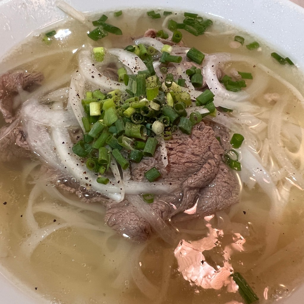 ユーザーが投稿したシャブシャブ牛肉のフォーの写真 - 実際訪問したユーザーが直接撮影して投稿した桜木町ベトナム料理ジャスミンパレス そごう大宮店の写真