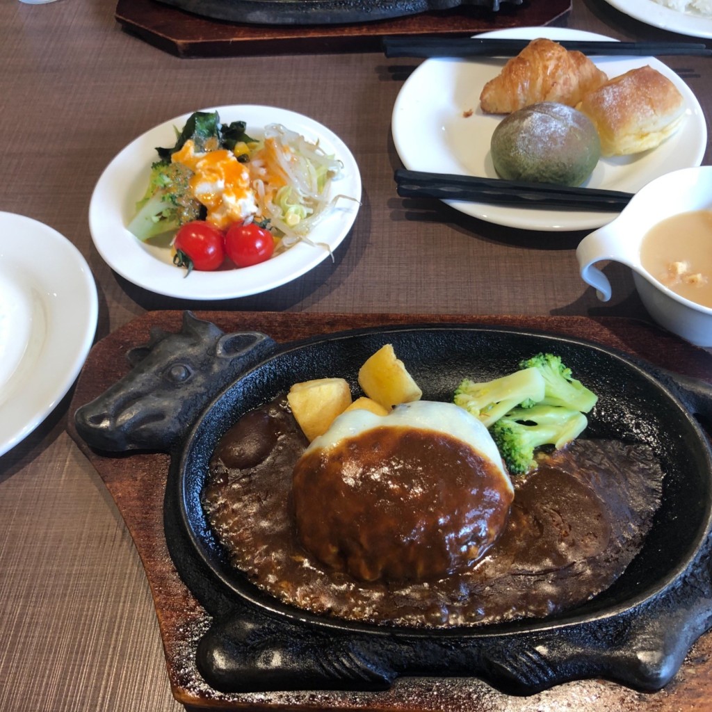 ユーザーが投稿したチキンステーキLunchの写真 - 実際訪問したユーザーが直接撮影して投稿した片野ステーキフォルクス小倉店の写真