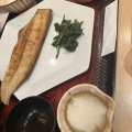 [定食]しまほっけの炭火焼き - 実際訪問したユーザーが直接撮影して投稿した新砂定食屋大戸屋 南砂町SCスナモ店の写真のメニュー情報