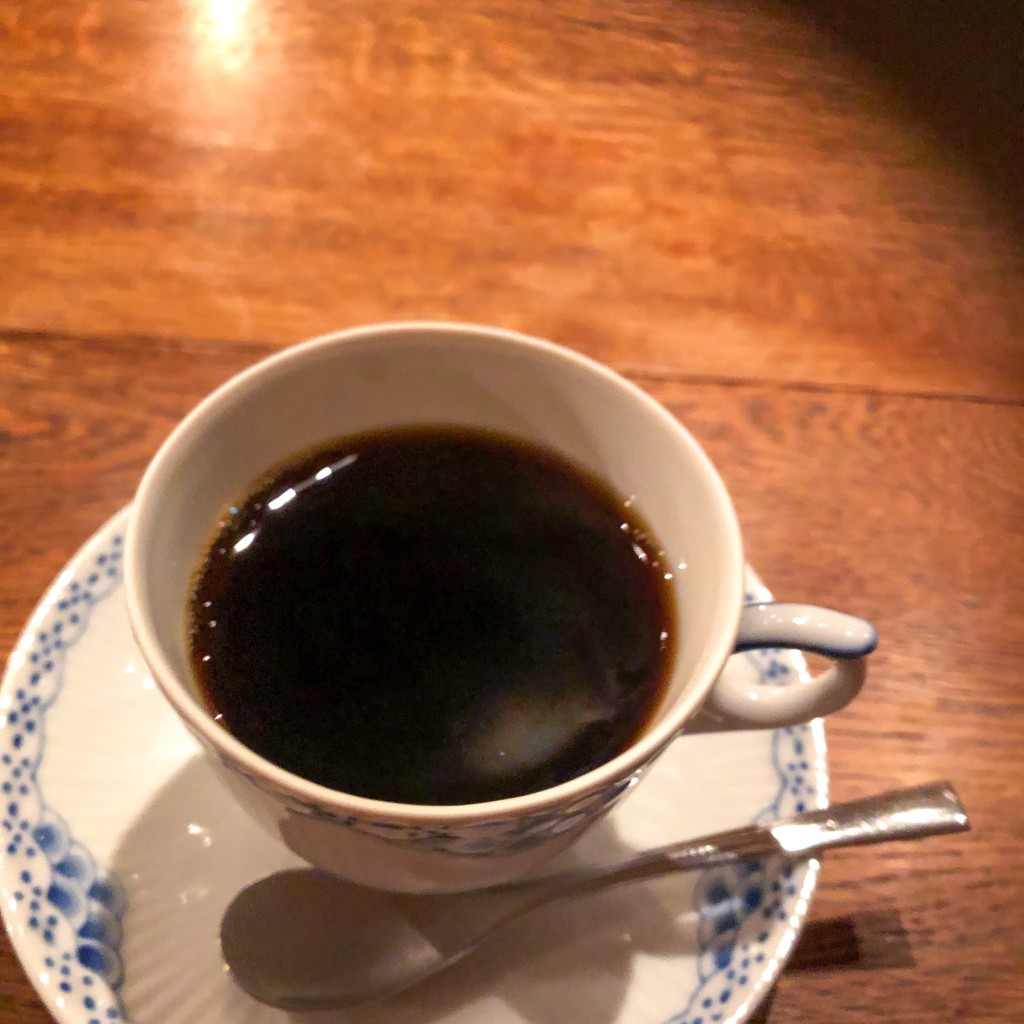 ユーザーが投稿したブレンドコーヒー ストロングの写真 - 実際訪問したユーザーが直接撮影して投稿した吉祥寺本町カフェCOFFEE HALL くぐつ草の写真