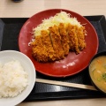 ロースカツ定食 - 実際訪問したユーザーが直接撮影して投稿した曙とんかつかつや 広島曙店の写真のメニュー情報