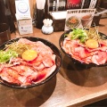 絶品!ローストビーフ丼 - 実際訪問したユーザーが直接撮影して投稿した西心斎橋丼ものキャメル ダイナーの写真のメニュー情報