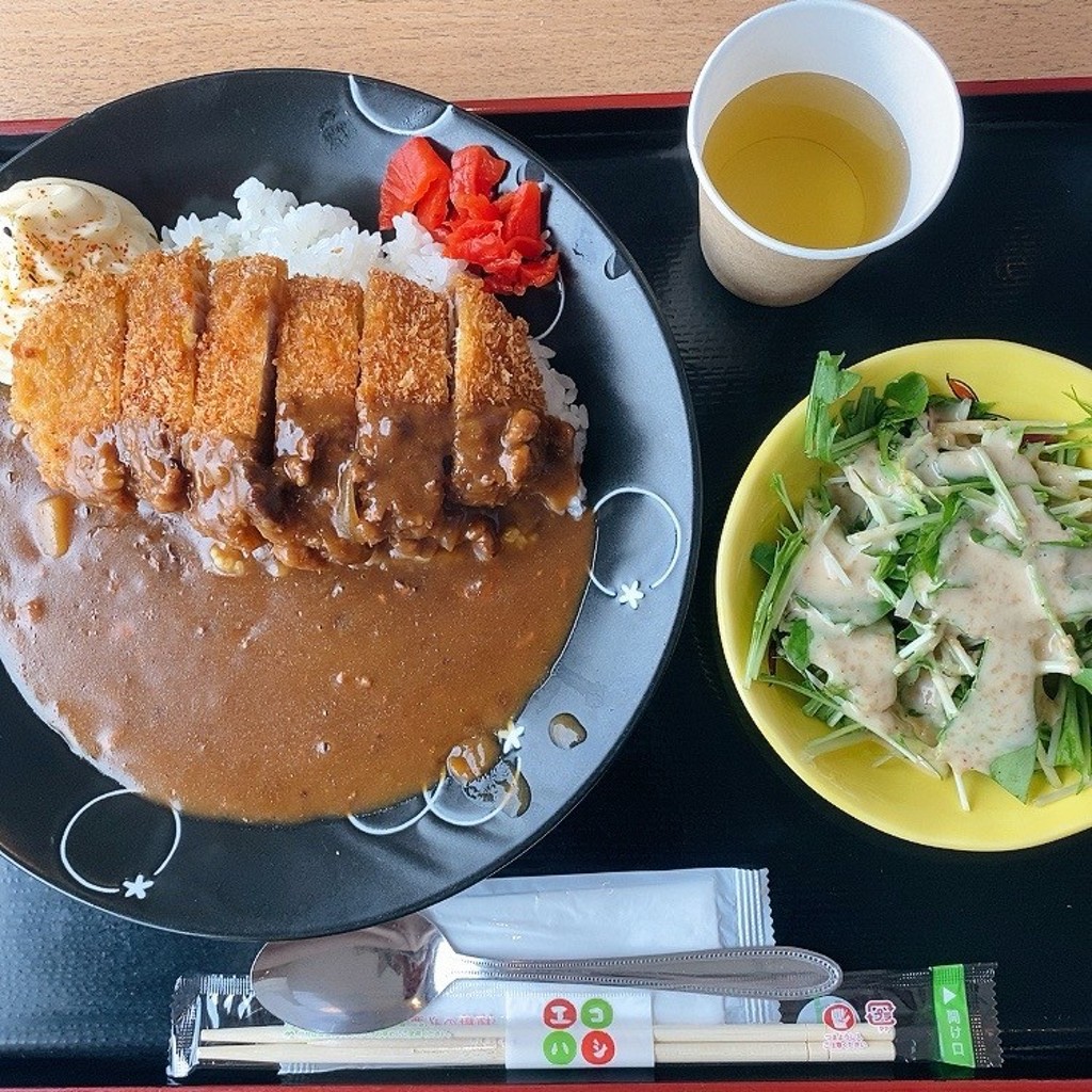 ユーザーが投稿したまる姫カツカレーの写真 - 実際訪問したユーザーが直接撮影して投稿した後地町定食屋大黒食堂の写真