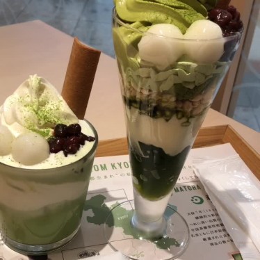 実際訪問したユーザーが直接撮影して投稿した難波スイーツMACCHA HOUSE 抹茶館の写真