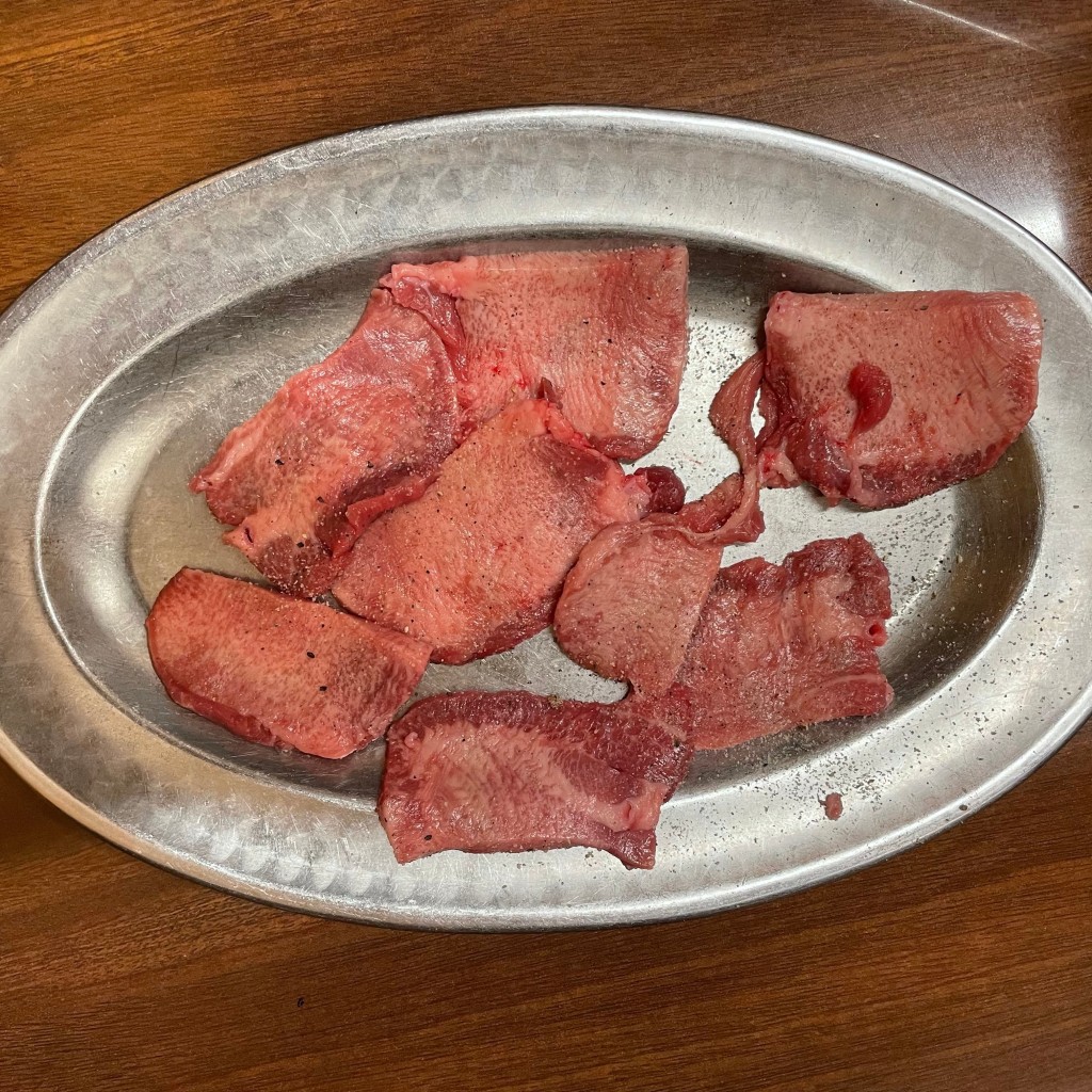 ユーザーが投稿したタン塩の写真 - 実際訪問したユーザーが直接撮影して投稿した秋田町肉料理黒ちゃんの写真