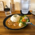 実際訪問したユーザーが直接撮影して投稿した大そねカレーハチヤカレーの写真