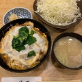 ロースかつ丼 - 実際訪問したユーザーが直接撮影して投稿した新橋とんかつとんかつ 明石の写真のメニュー情報