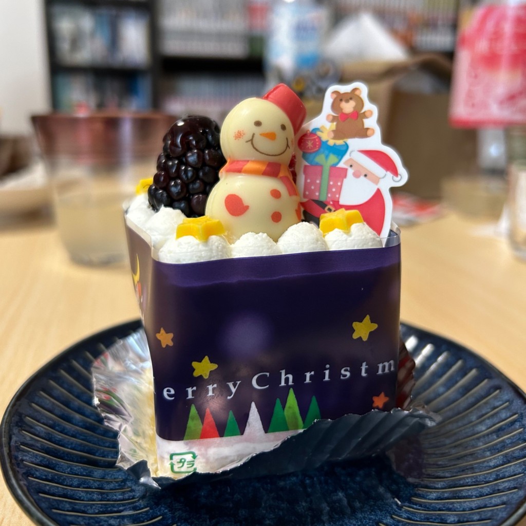 ユーザーが投稿したプチクリスマスの写真 - 実際訪問したユーザーが直接撮影して投稿した田中町ケーキ虎屋 Sweetsの写真
