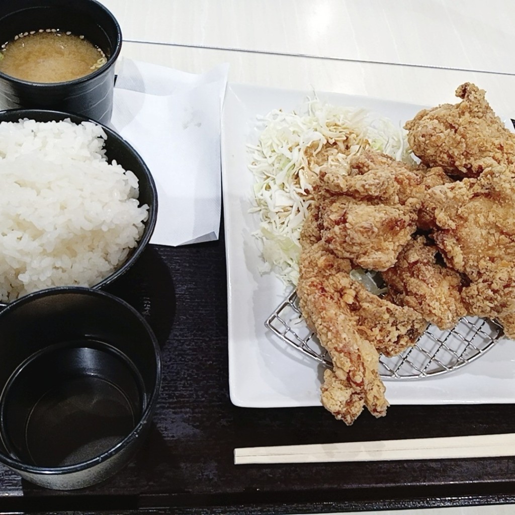 ユーザーが投稿した濃厚マウンテン定食の写真 - 実際訪問したユーザーが直接撮影して投稿した東浅香山町鶏料理鳥さく イオンモール北花田店の写真