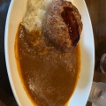 ハンバーグカレー - 実際訪問したユーザーが直接撮影して投稿した月寒中央通カレーカリー軒の写真のメニュー情報