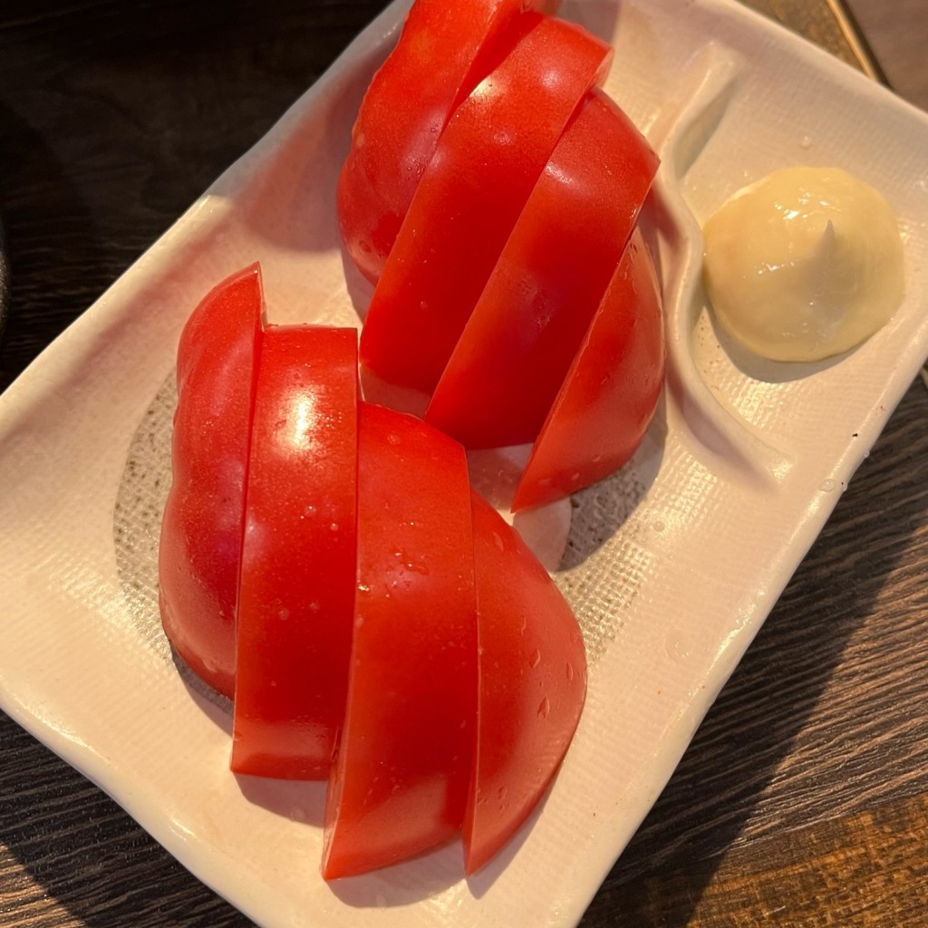 ユーザーが投稿したトマトの写真 - 実際訪問したユーザーが直接撮影して投稿した砂子居酒屋やきとん筑前屋 川崎店の写真