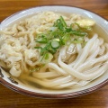 うちゅう(かけうどんに中華麺をトッピング) - 実際訪問したユーザーが直接撮影して投稿した清水町うどんいわい製麺の写真のメニュー情報