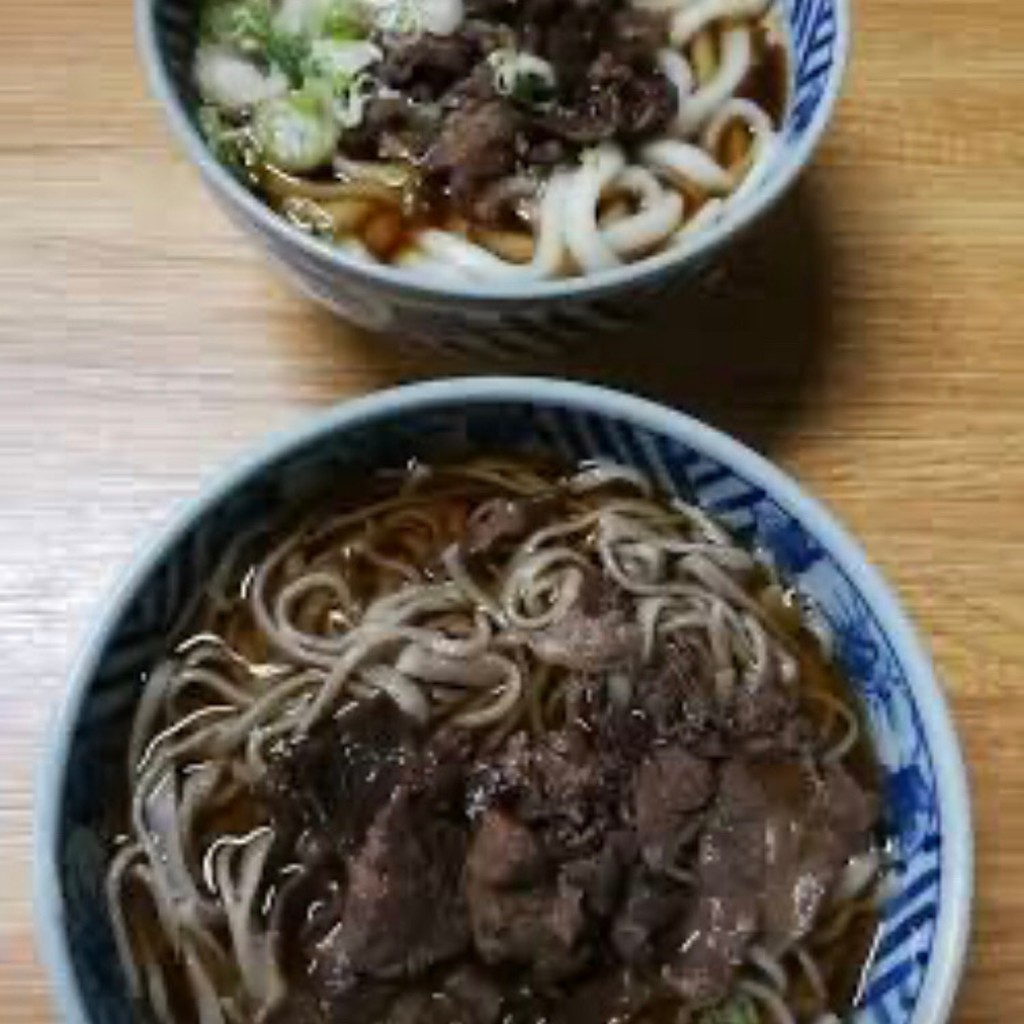 ユーザーが投稿した肉そば、肉うどんの写真 - 実際訪問したユーザーが直接撮影して投稿した別所温泉そば日野出食堂の写真