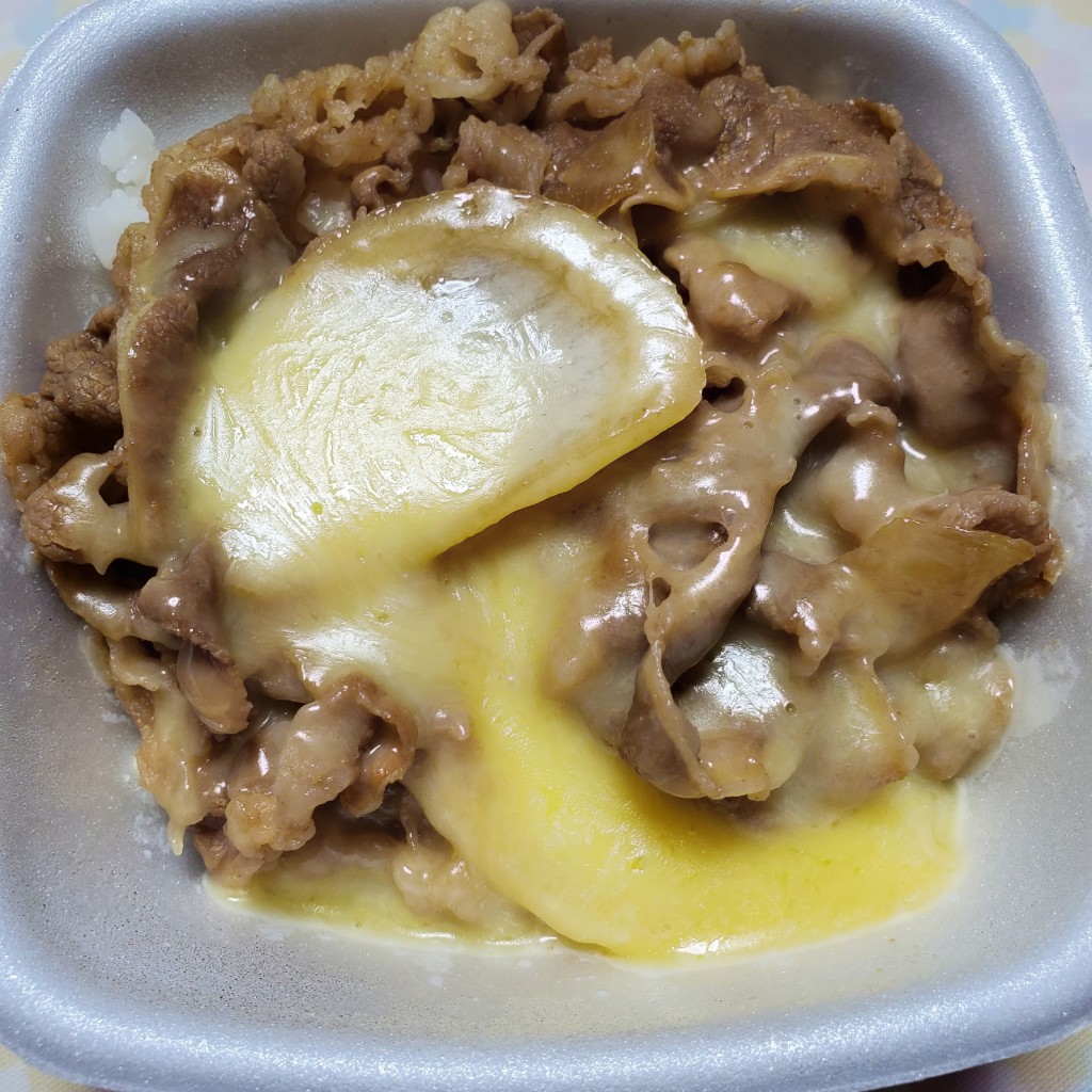 ユーザーが投稿した牛丼並 チーズの写真 - 実際訪問したユーザーが直接撮影して投稿した舟津町牛丼吉野家 和歌山築地橋店の写真