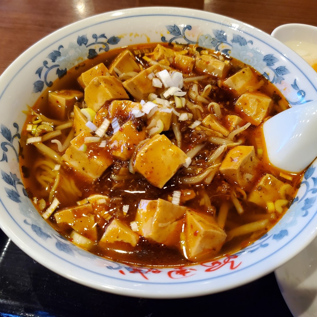 ユーザーが投稿した麻婆麺の写真 - 実際訪問したユーザーが直接撮影して投稿した晴海台湾料理阿里城 晴海トリトンスクエア店の写真
