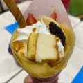 実際訪問したユーザーが直接撮影して投稿した前川スイーツSmiley Crepes イオンモール川口前川店の写真