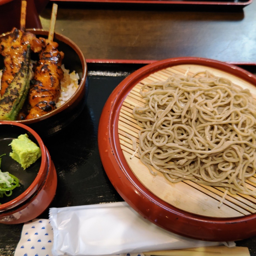 ユーザーが投稿した天目ミニ焼き鳥の写真 - 実際訪問したユーザーが直接撮影して投稿した大和町初鹿野そば惣菜村2248の写真