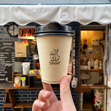 実際訪問したユーザーが直接撮影して投稿した本町カフェSprout Coffee Standの写真