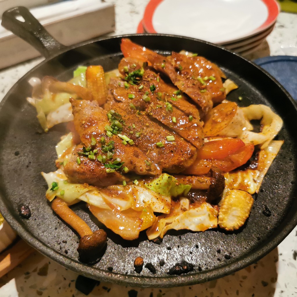 ユーザーが投稿したPork Fajitaの写真 - 実際訪問したユーザーが直接撮影して投稿した南幸メキシコ料理COMEDOR DE MARGARITA MODERN MEXICANOの写真