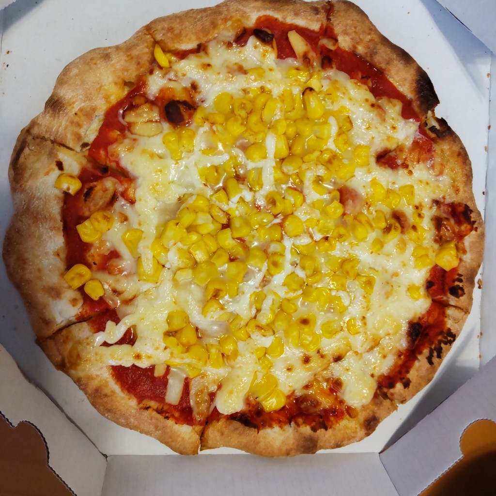 ユーザーが投稿したマヨコーンピザの写真 - 実際訪問したユーザーが直接撮影して投稿した満寿美町ファミリーレストランガスト 池田駅前店の写真
