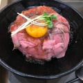 実際訪問したユーザーが直接撮影して投稿した甲子園八番町丼ものローストビーフ丼&ステーキ BLOCKの写真