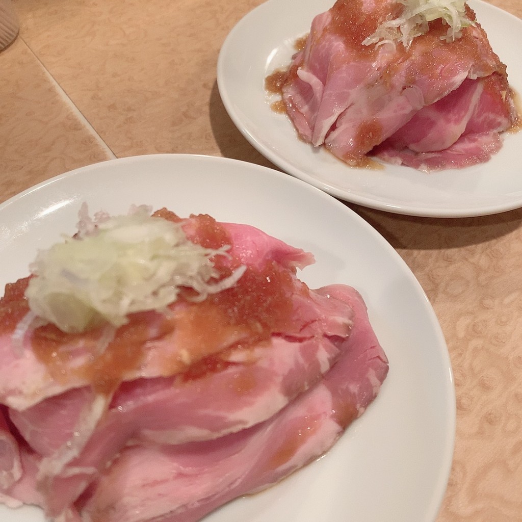 ユーザーが投稿したチャーシュー丼の写真 - 実際訪問したユーザーが直接撮影して投稿した胡町ラーメン / つけ麺一麺天に通ずの写真