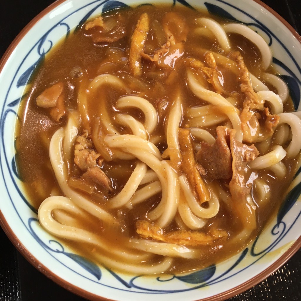 ユーザーが投稿したカレーうどん(並)の写真 - 実際訪問したユーザーが直接撮影して投稿した赤山町うどん丸亀製麺 越谷赤山店の写真