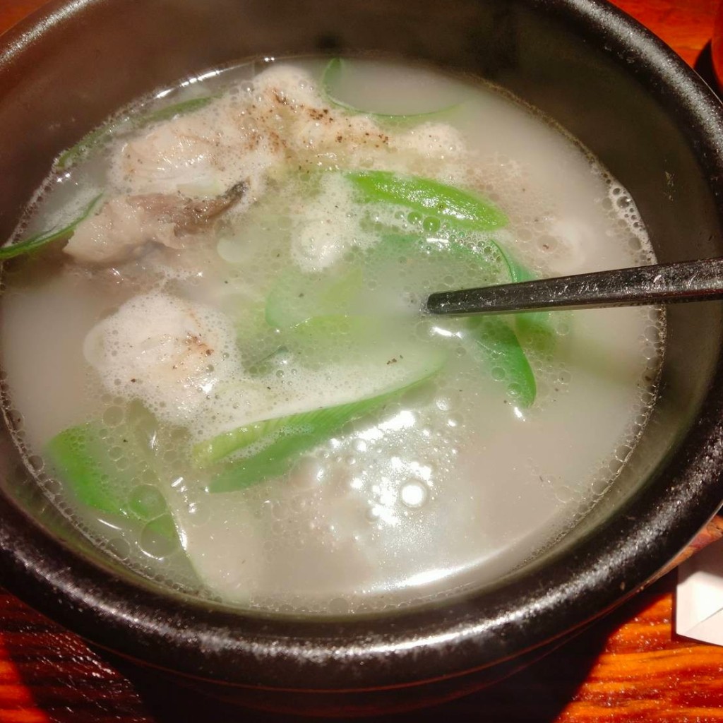 ユーザーが投稿したコムタンの写真 - 実際訪問したユーザーが直接撮影して投稿した三軒茶屋韓国料理オムニ食堂 三軒茶屋店の写真