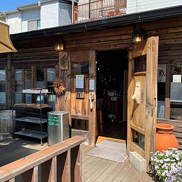 実際訪問したユーザーが直接撮影して投稿した大枝西長町喫茶店ログハウスの写真