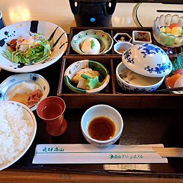 実際訪問したユーザーが直接撮影して投稿した西之一色町和食 / 日本料理高山グリーンホテル 日本料理 緑亭の写真