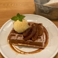 実際訪問したユーザーが直接撮影して投稿した相模大野カフェwaffle shuffleの写真