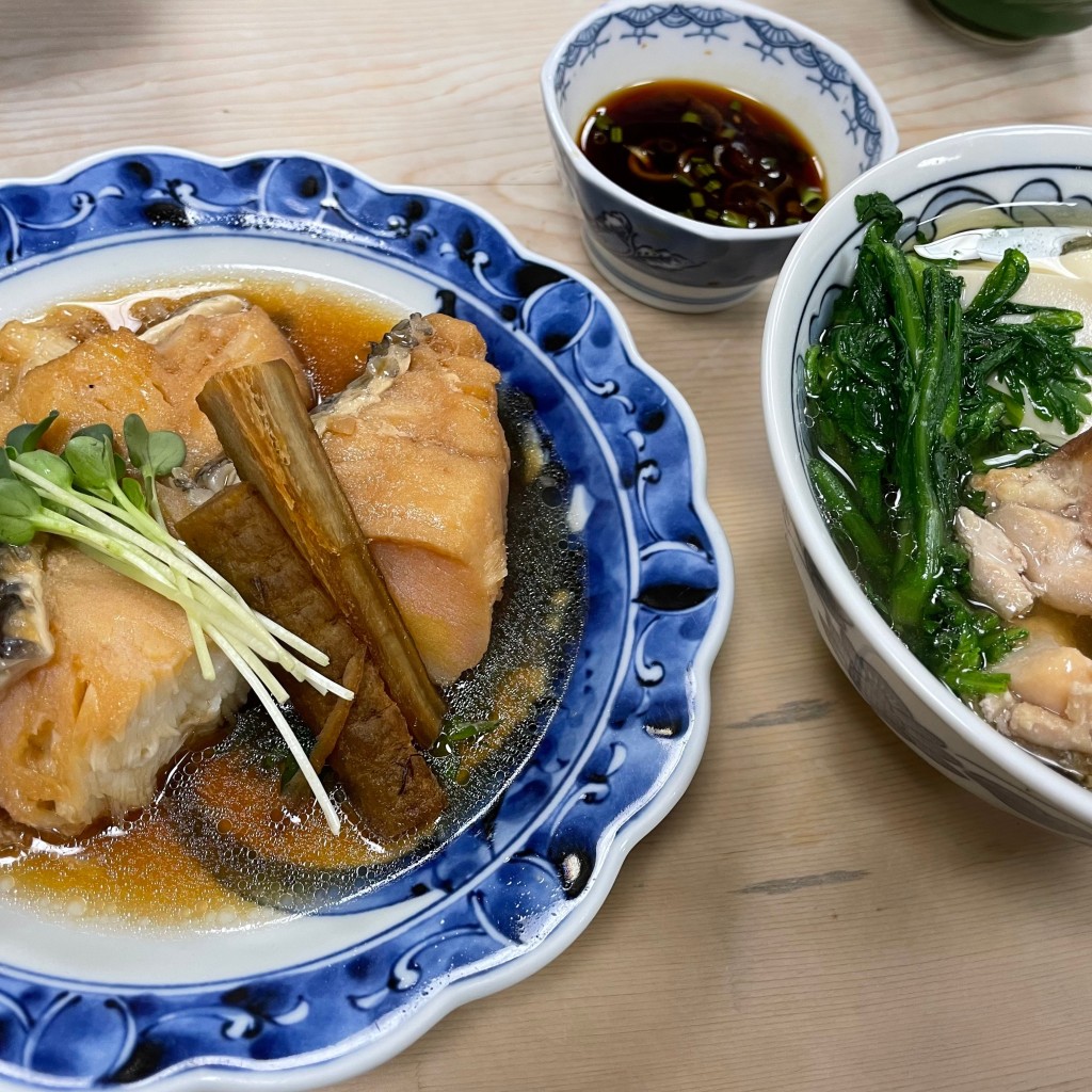ユーザーが投稿した銀ムツ煮付定食の写真 - 実際訪問したユーザーが直接撮影して投稿した銀座魚介 / 海鮮料理三州屋 銀座本店の写真
