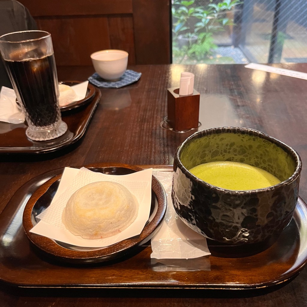 ユーザーが投稿した抹茶の写真 - 実際訪問したユーザーが直接撮影して投稿した宰府和菓子笠乃家の写真