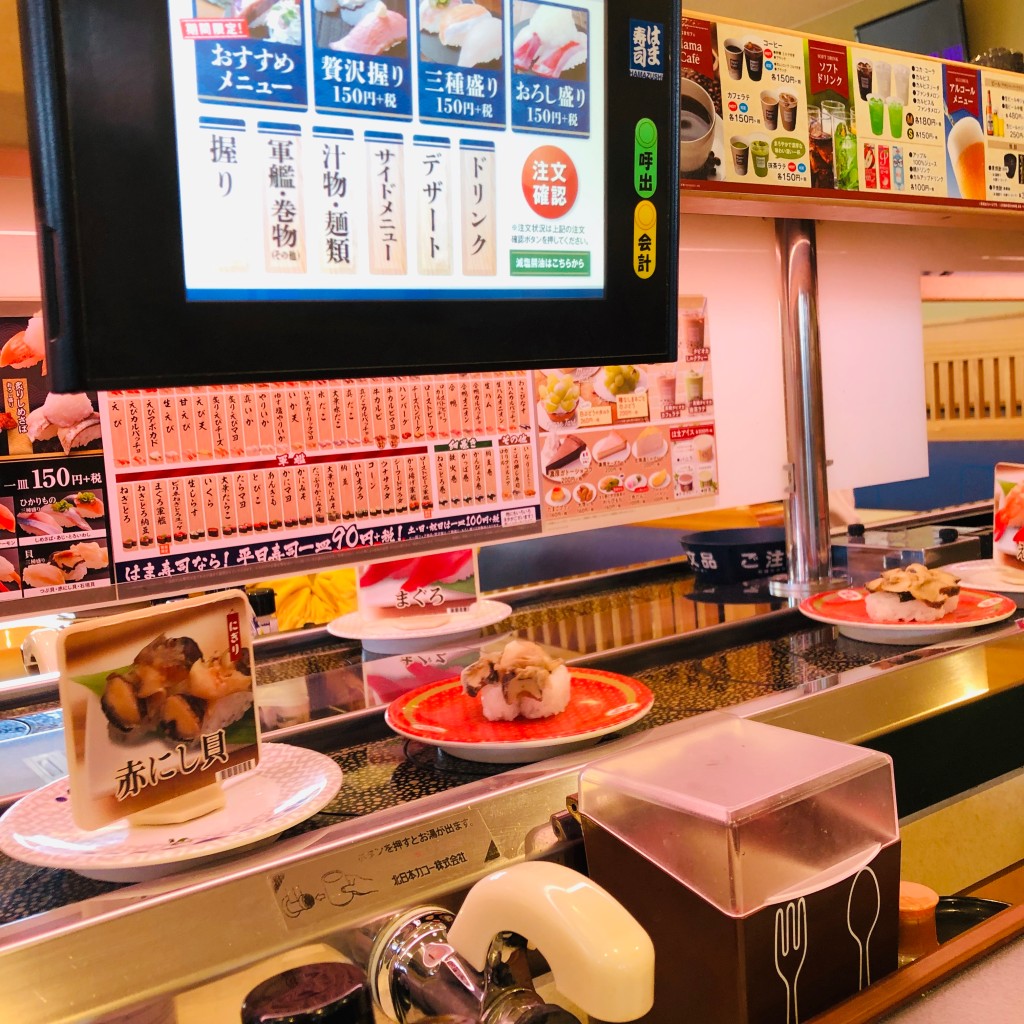 実際訪問したユーザーが直接撮影して投稿した久米川町回転寿司はま寿司 東村山久米川店の写真