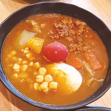 実際訪問したユーザーが直接撮影して投稿した関大町スープカレーSoup Curry 笑くぼの写真