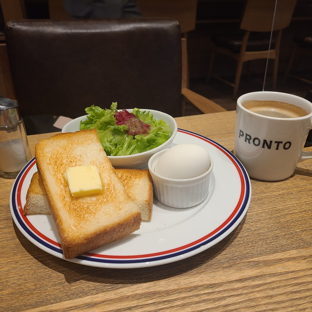 ユーザーが投稿したトーストの写真 - 実際訪問したユーザーが直接撮影して投稿した丸の内カフェプロント 名古屋丸の内店の写真