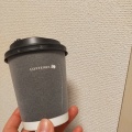 カフェラテ - 実際訪問したユーザーが直接撮影して投稿した脇田町ファーストフードロッテリア 川越アトレの写真のメニュー情報