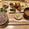 鶏唐揚定食 - 実際訪問したユーザーが直接撮影して投稿した原町田定食屋さち福やCAFÉ 町田東急ツインズ店の写真のメニュー情報