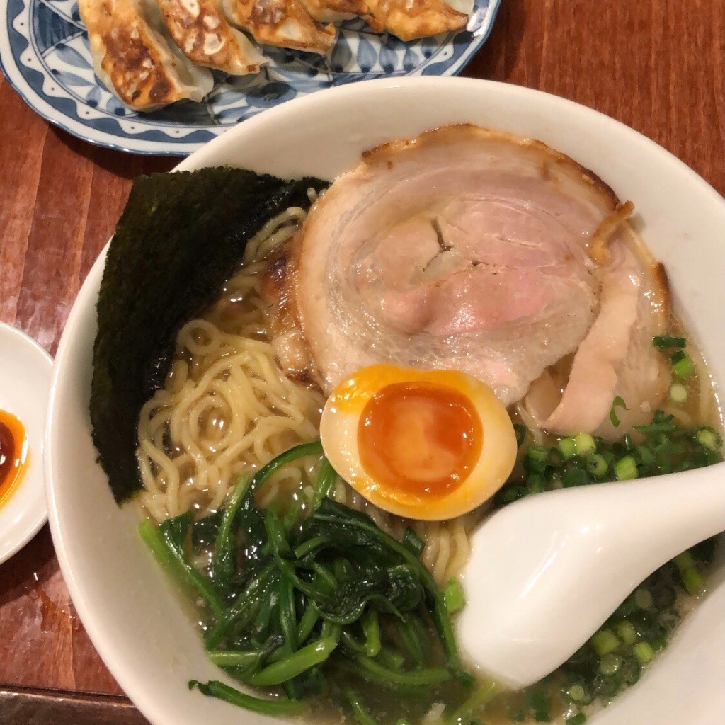 ユーザーが投稿した塩ラーメンの写真 - 実際訪問したユーザーが直接撮影して投稿した千間台西ラーメン / つけ麺ごとくラーメンの写真