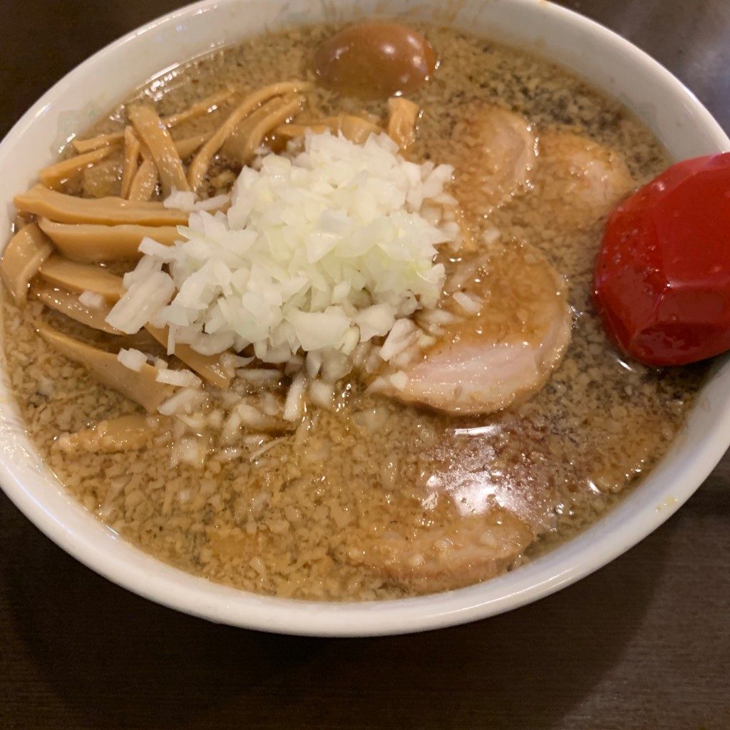 ユーザーが投稿した全部乗せラーメンの写真 - 実際訪問したユーザーが直接撮影して投稿した寿町ラーメン / つけ麺お食事処 絆の写真